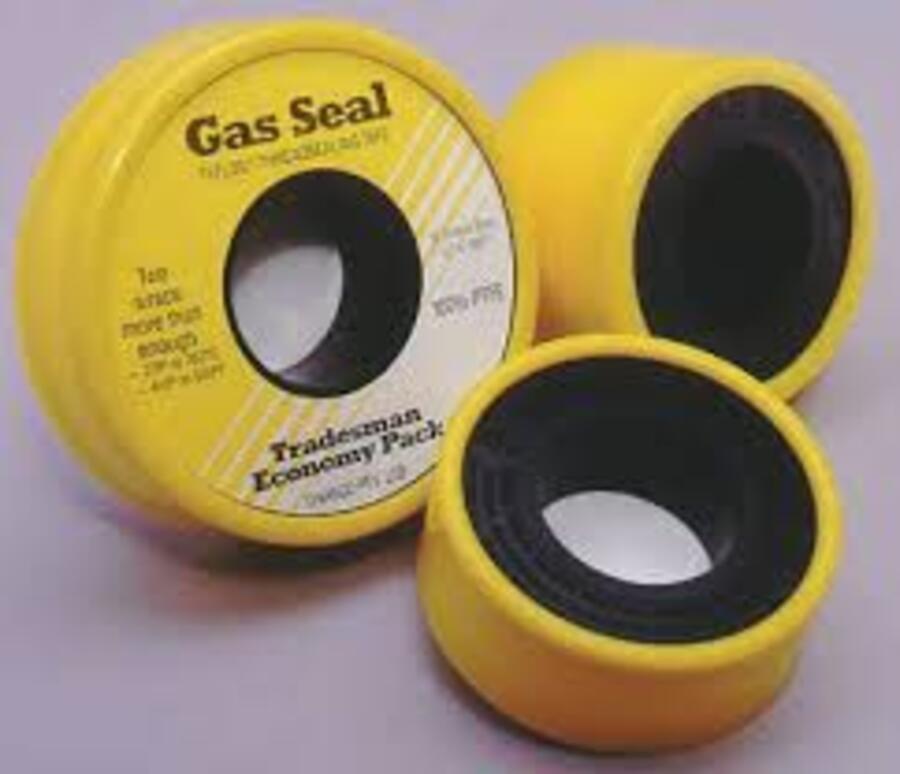 Yellow Gas Sealing Tape 