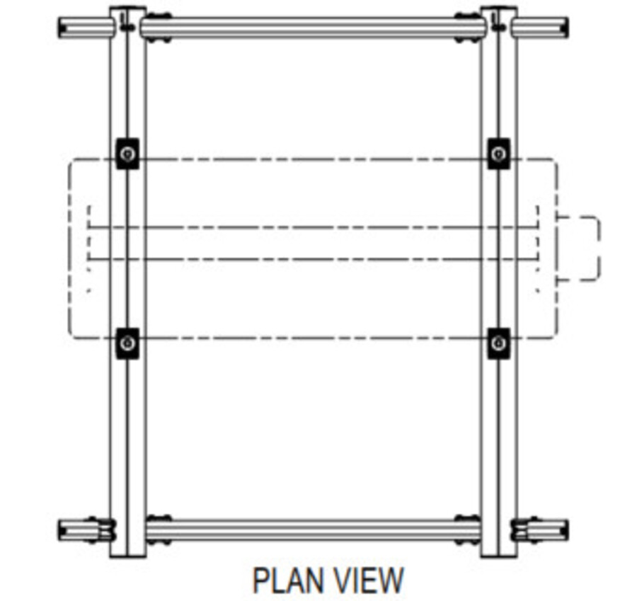 Monkeytoe CM02 – Heavy-Duty Single Condenser Mount – Up to 200kg