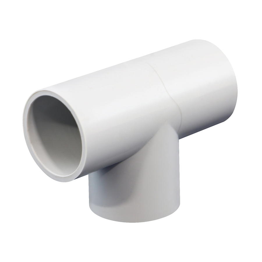 Tesla Medium Duty Grey Sold Conduit Tee - 25mm