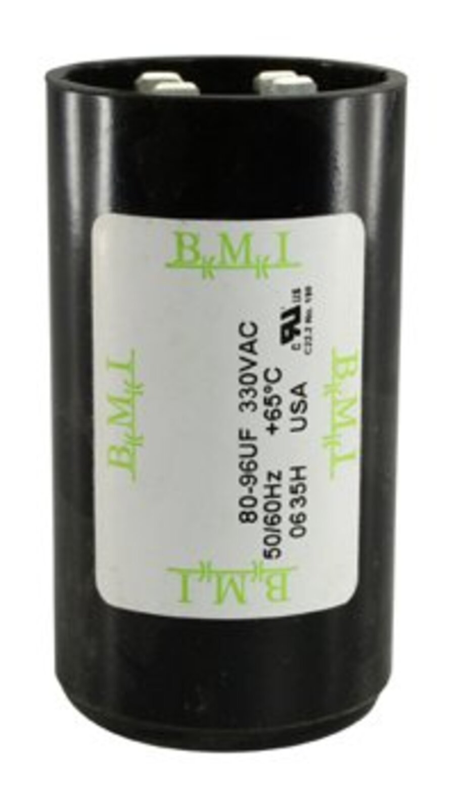 Motor Start Capacitors - 330VAC, 80-96uF