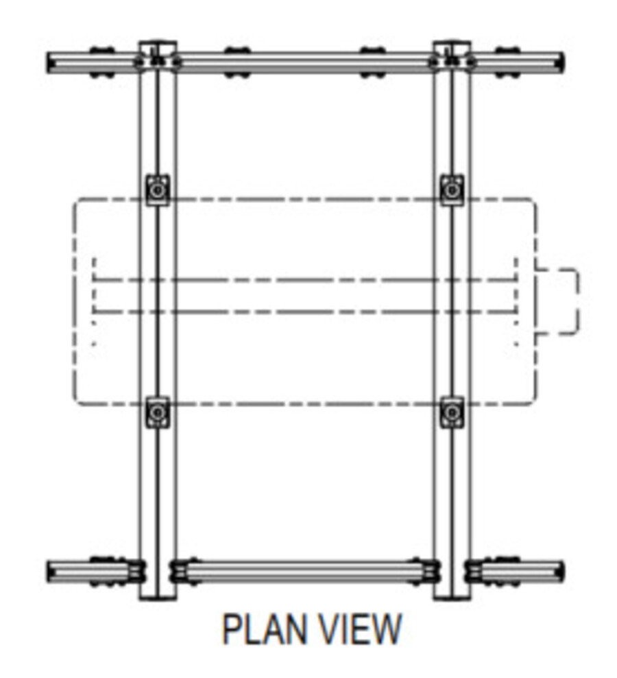 Monkeytoe CM03 – Heavy-Duty Single Condenser Mount – Up To 300kg