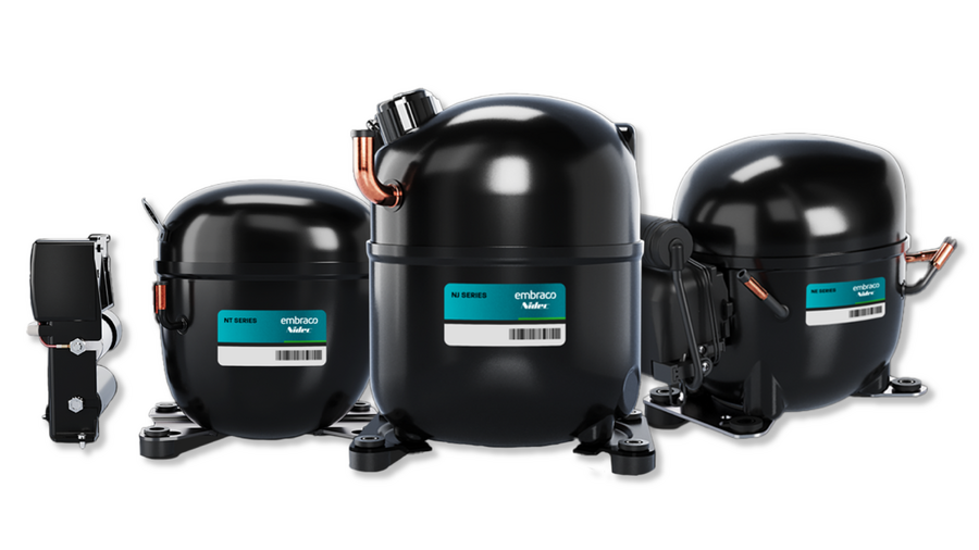 Embraco Compressor - NEK2150GK - 3/4HP R404A - Kirby Embraco Compressor - NEK2150GK - 3/4HP R404A - Kirby