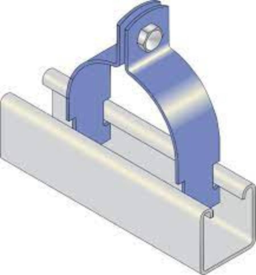 Channel Pipe Clamp 60Mm