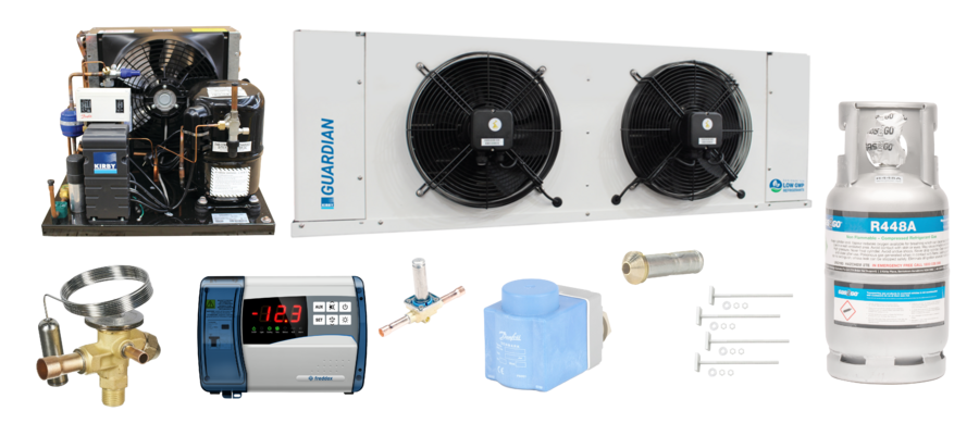 Kirby 18m3 R448A Standard Coolroom Bundle - Low GWP