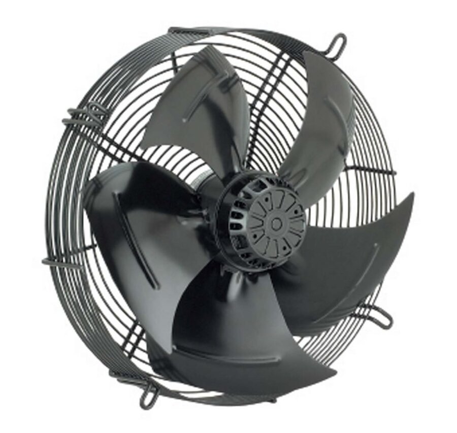 EBM AXIAL FAN WITH GRILLE 350mm EC 230V 