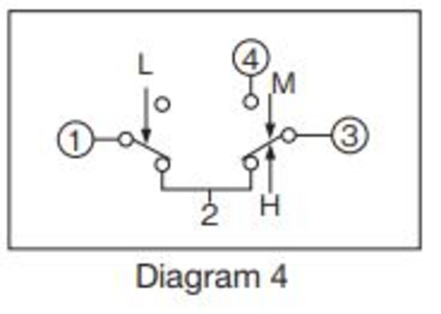 Dual Pressure Control Saginomya Manual Reset High