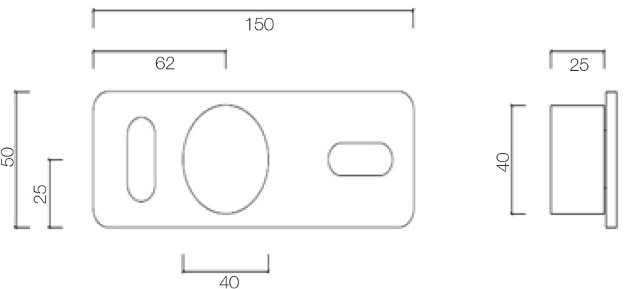 S/S Silless Door Guide