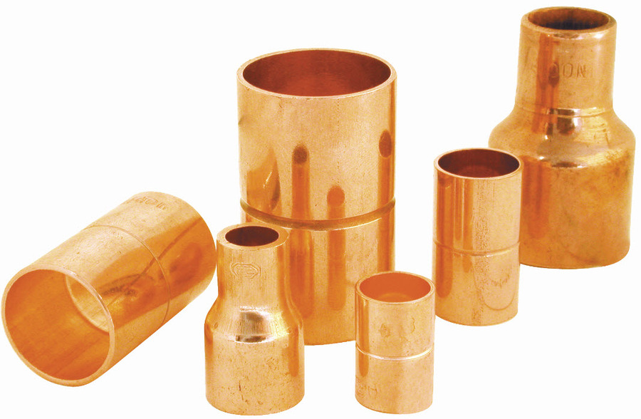 Copper Coupling 2 1/8X1 3/8 43Bar