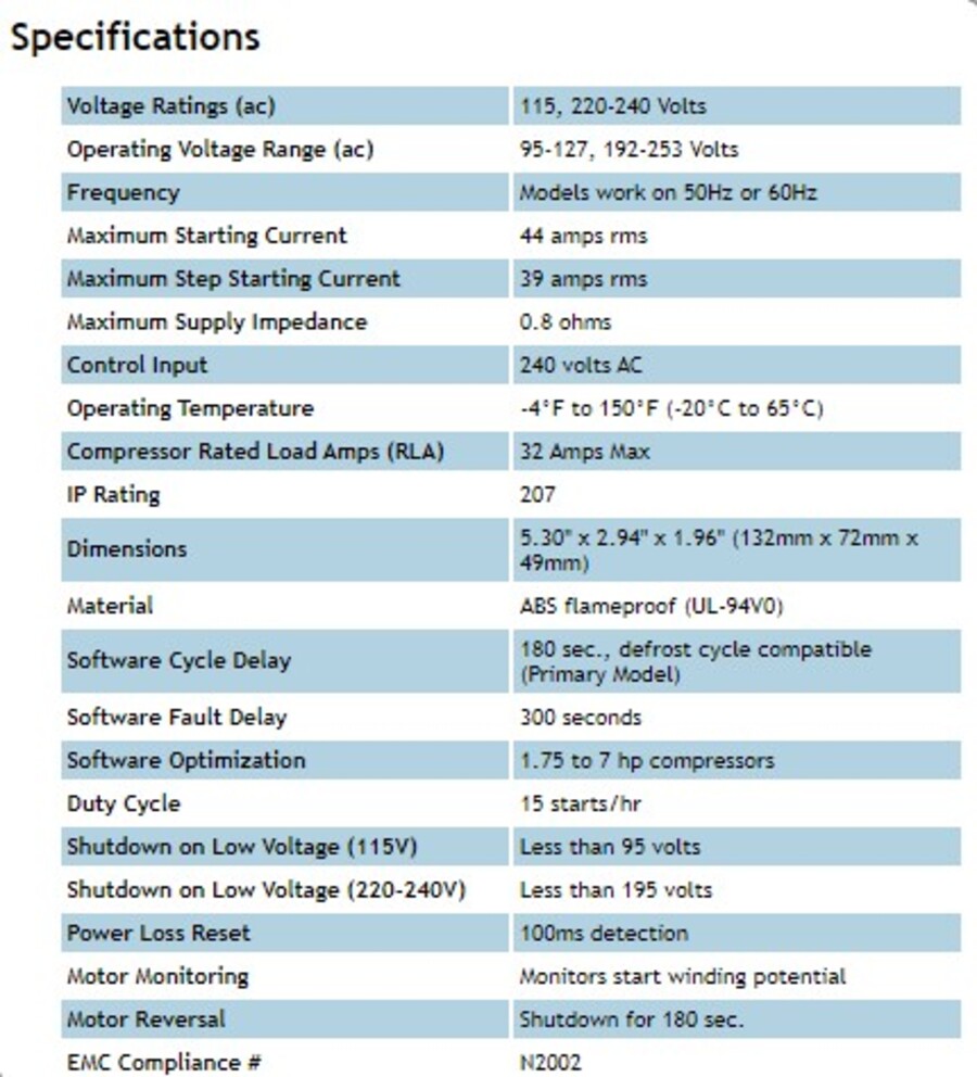 Single Phase Soft Starter