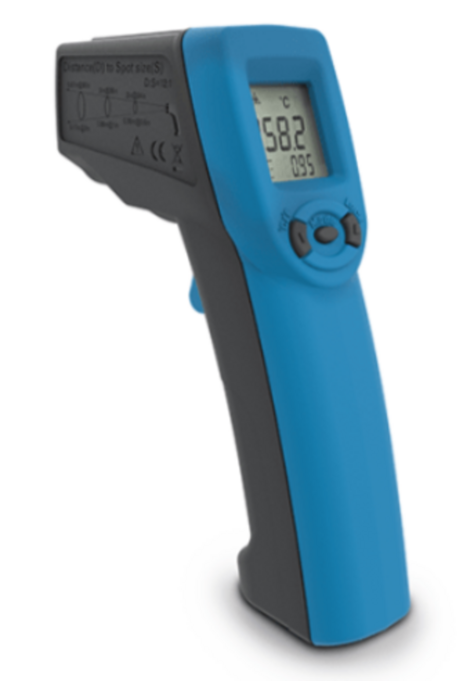 Sauermann Infrared thermometer, Integrated LCD screen