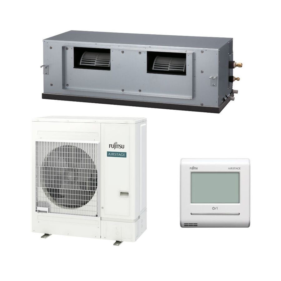 General (Fujitsu) High Stat Ducted RC 14.0kW R32 3PH