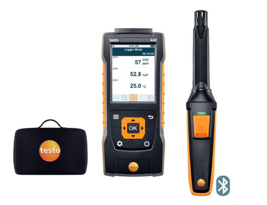 testo 440 CO2 Kit with Bluetooth®