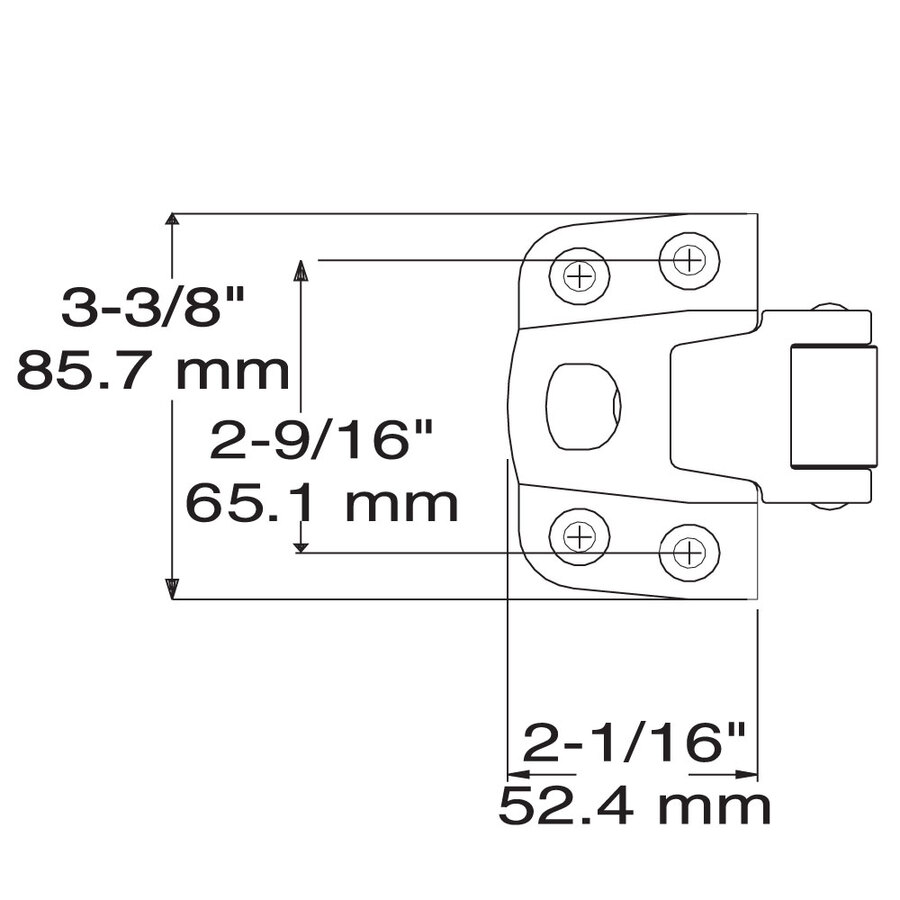 Kason 56 Series Strike, 44 - 63mm Offset