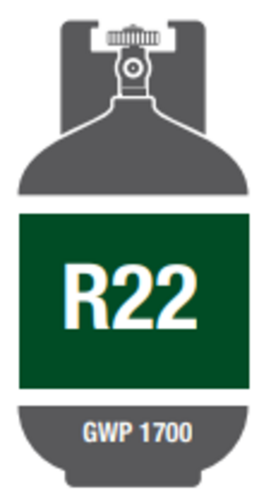 R22 Refrigerant 65KG Cylinder