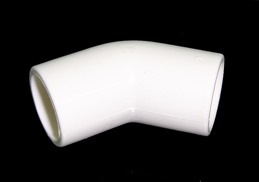 20mm 45 Degree PVC Elbow