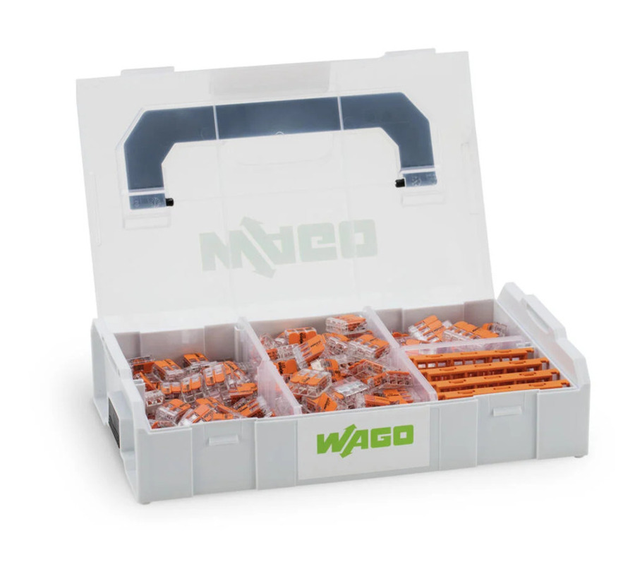 Wago 4mm2 Compact Splicing Connector Kit L-BOXX Mini 221 Series