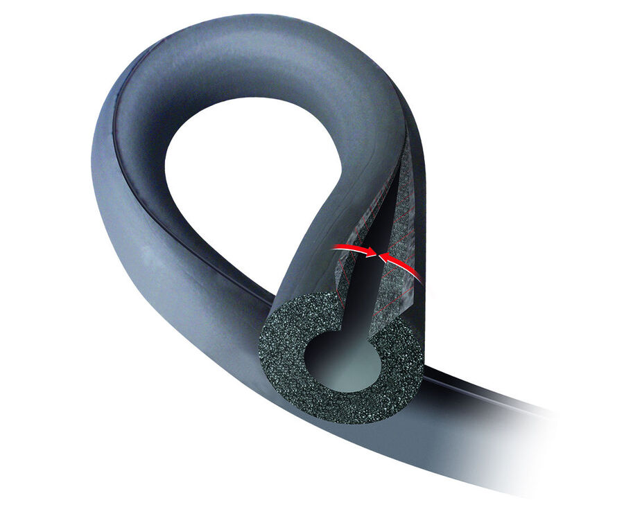 Insulation S/S 13x12mm 1/2x1/2