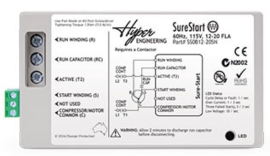Sure Start Single Phase Soft Starter