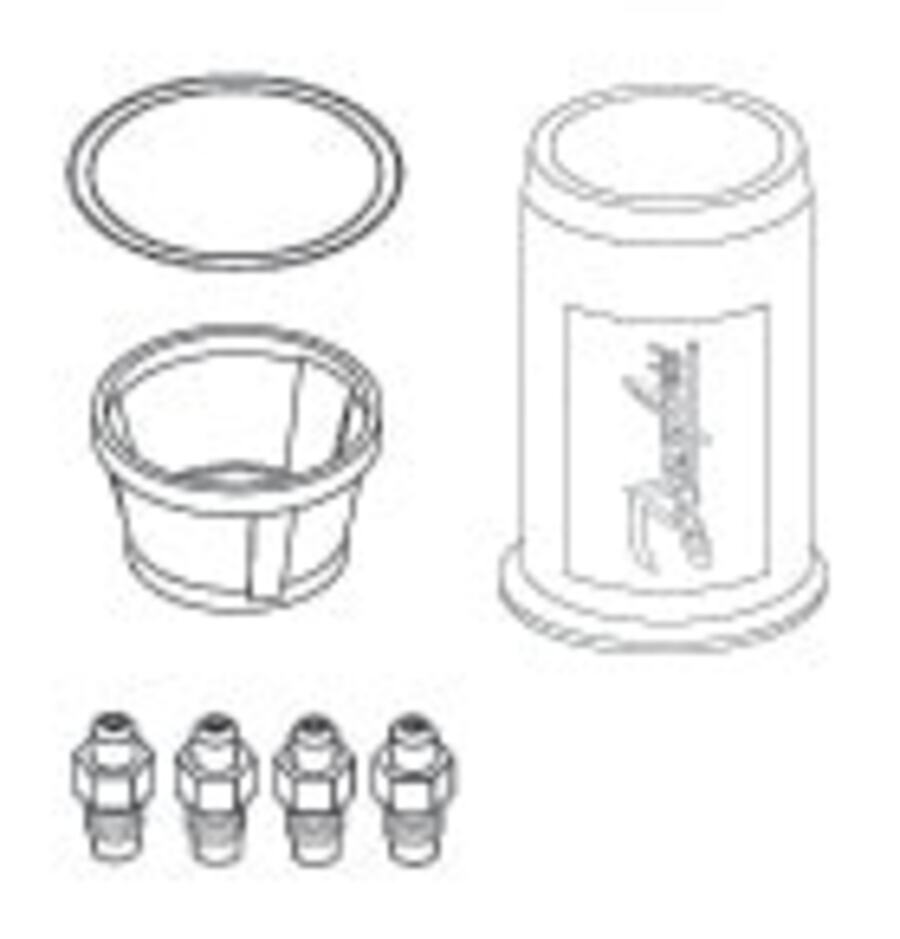 Orifice Kit AKV 10P0/1/2/3 (Kit 1), Orifice kit AKV 10P0 - P3