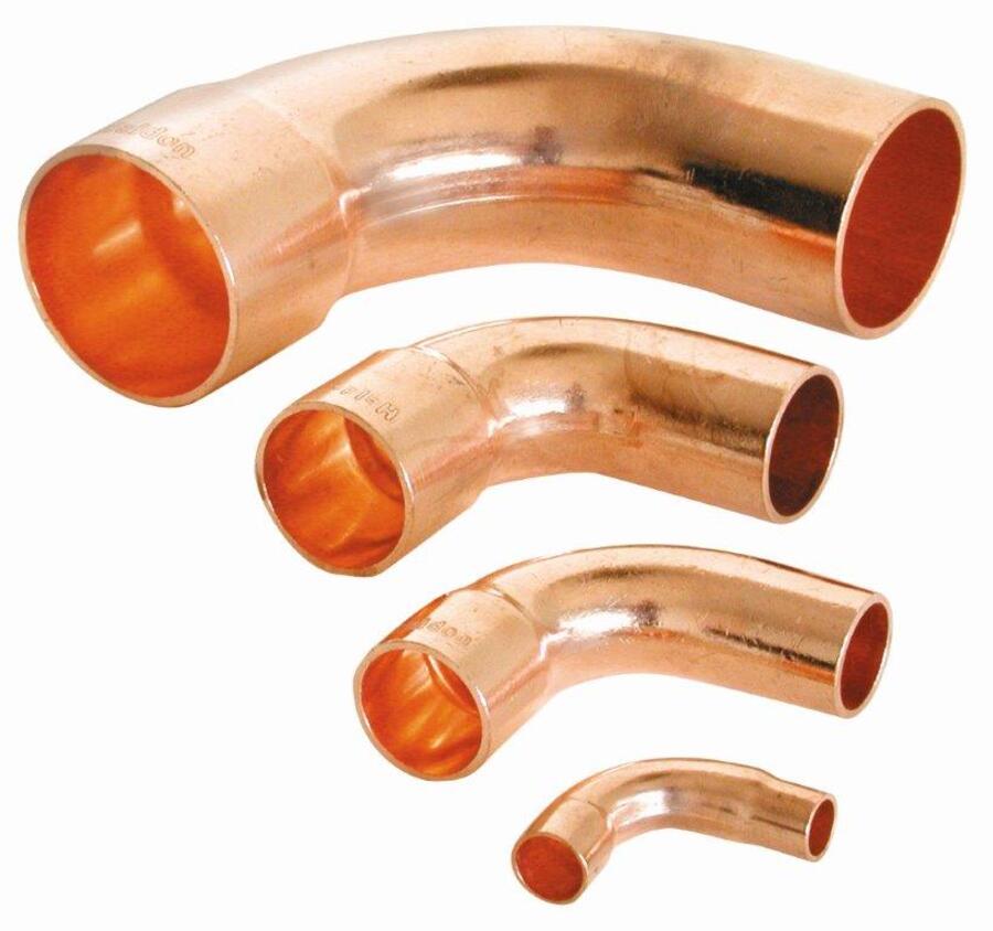 Copper Elbow 90° 1-3/8 MXF 43Bar
