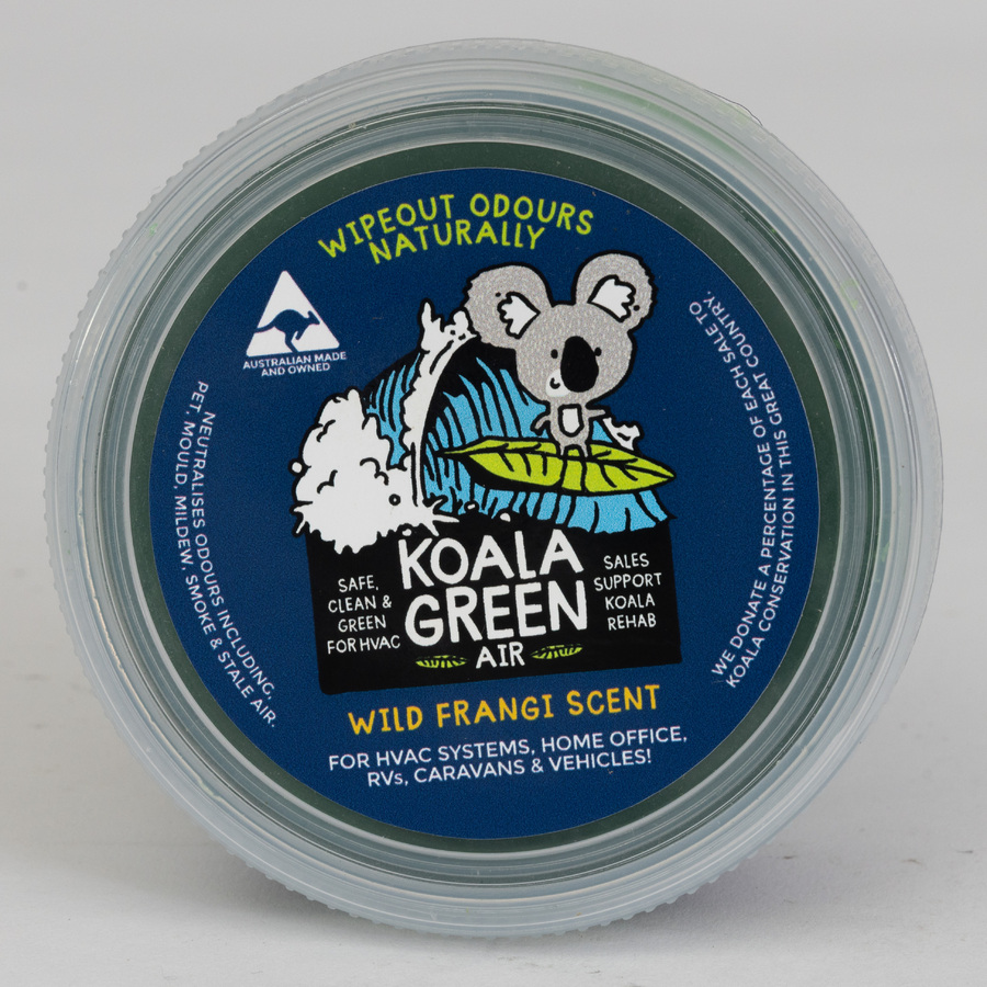 KOALA GREEN AIR DEODORISER GEL WILD FRANGI  250ML 