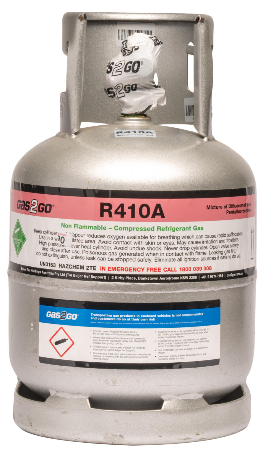 R410A 18kg Cylinder
