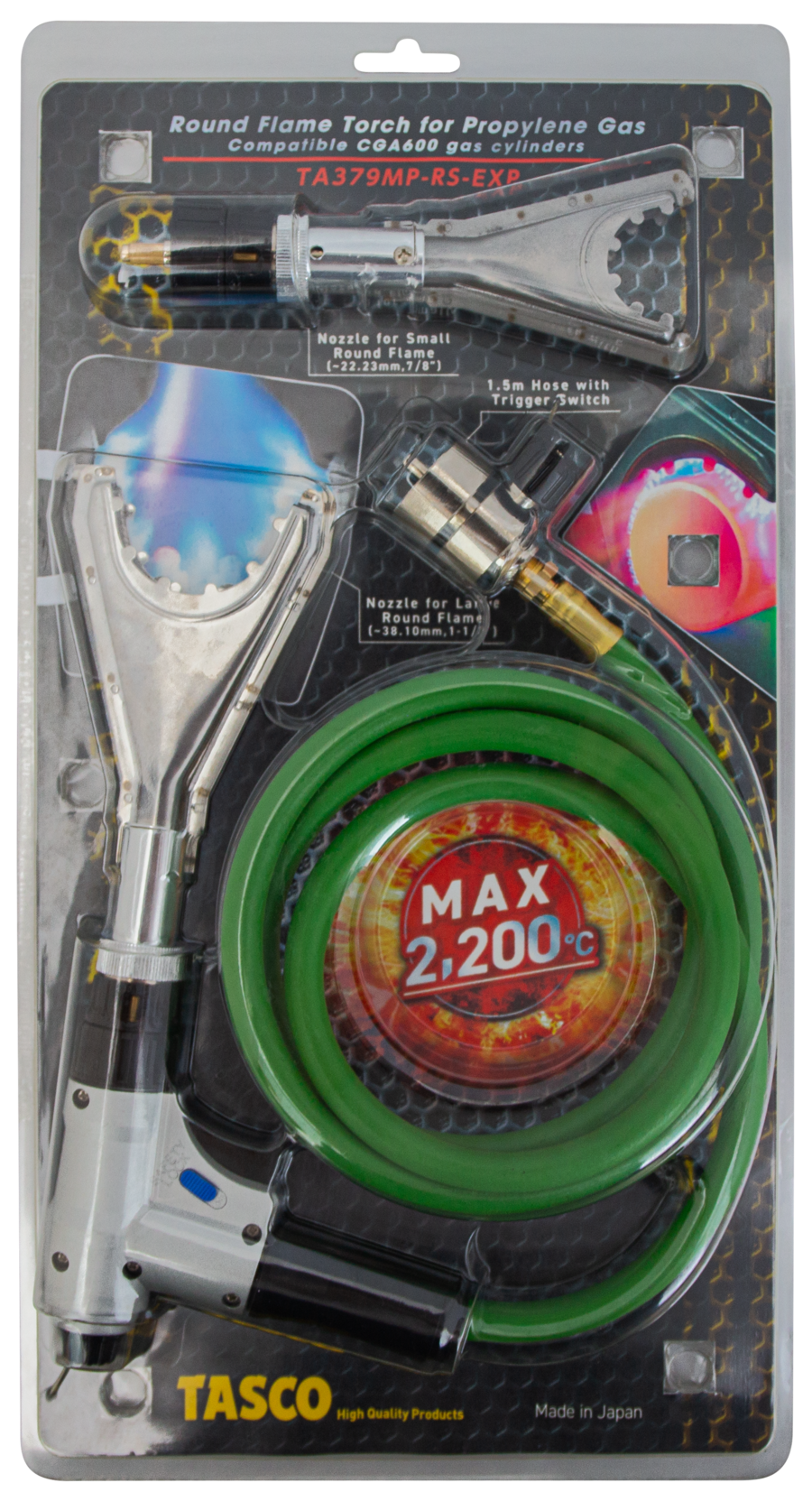 Welding Kit Includes Hose, Gun, 2 Heads (Lge & Sml)