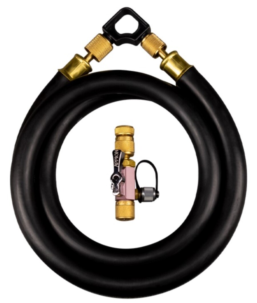 MegaFlow Basics 1/2in Hose Evacuation Kit with 5/16in Valve Core Tool