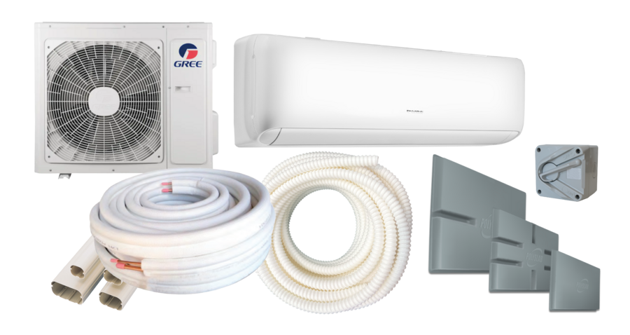 Gree Alto Cooling Only Split System Air Conditioner - 3.5kW - Ground Install Kit