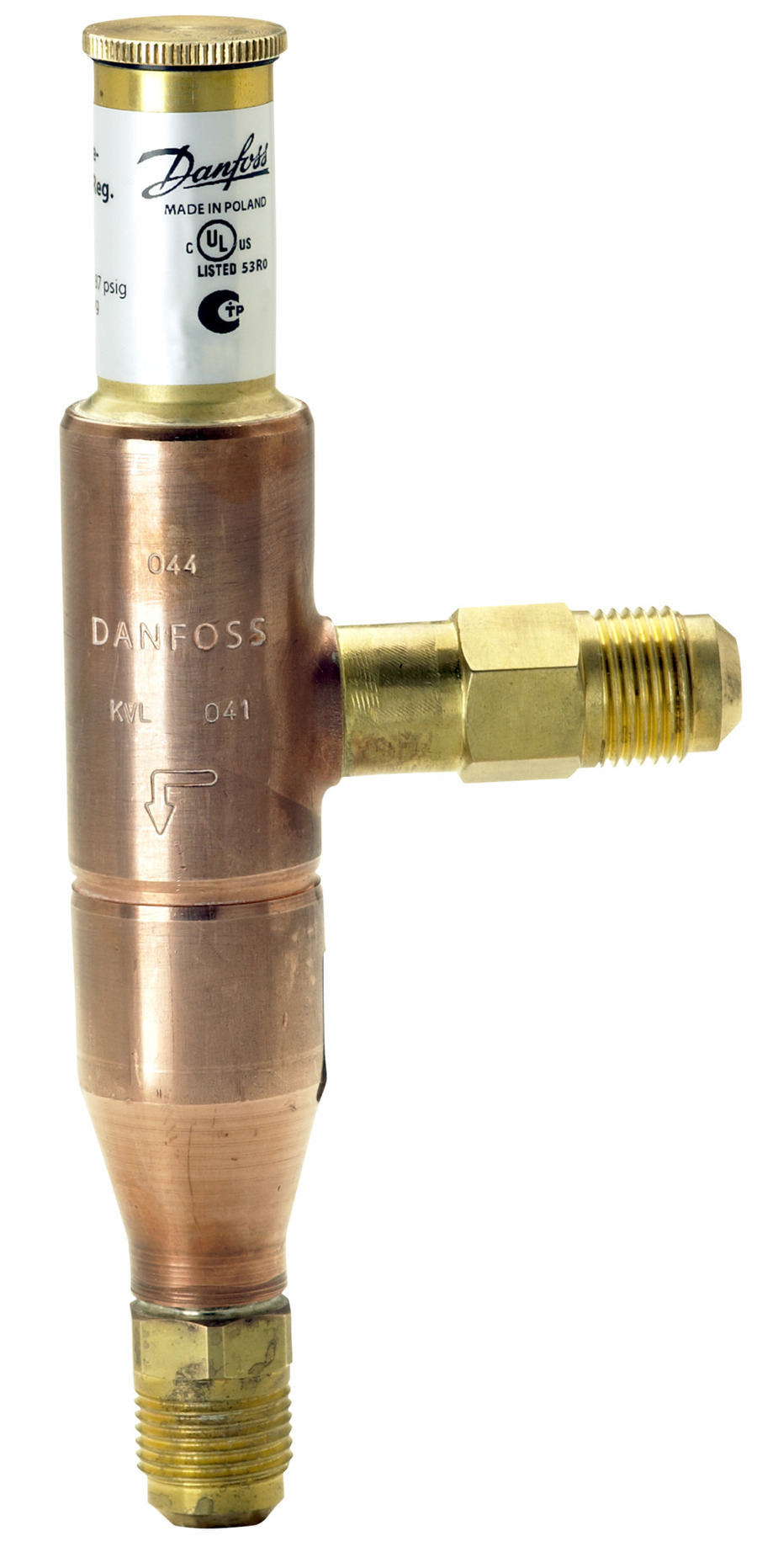 Crankcase pressure regulator, KVL 15 5/8