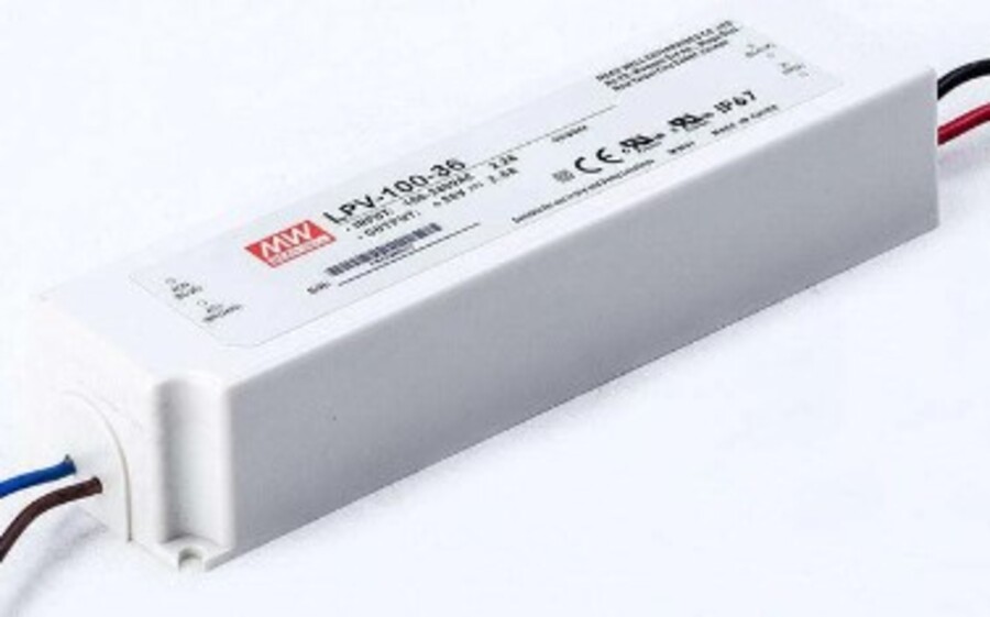 PSU Mean Well 36VDC 100W LPV-100-36 Power Supply
